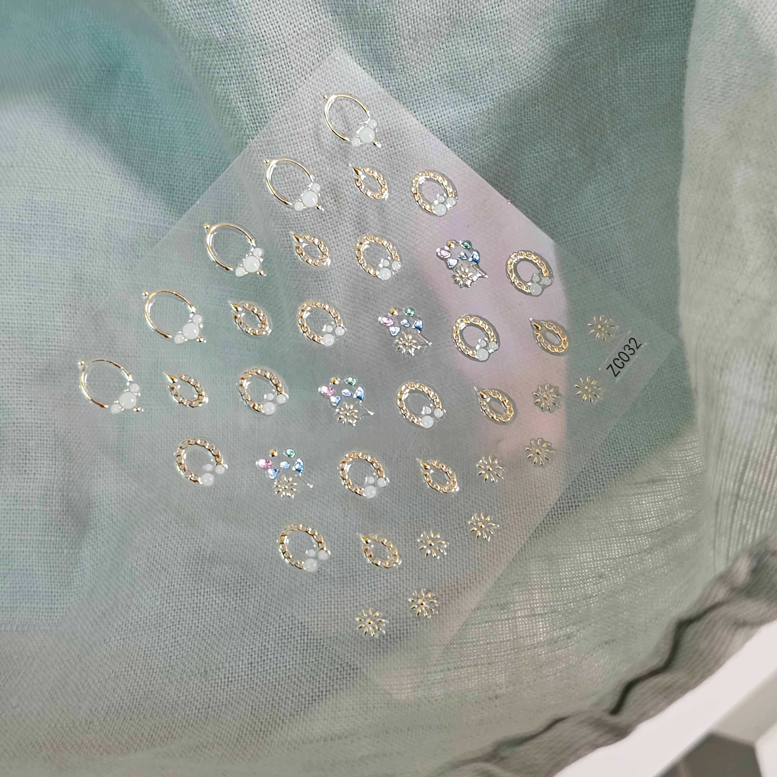 Image of Sticker Jewerly Style 032