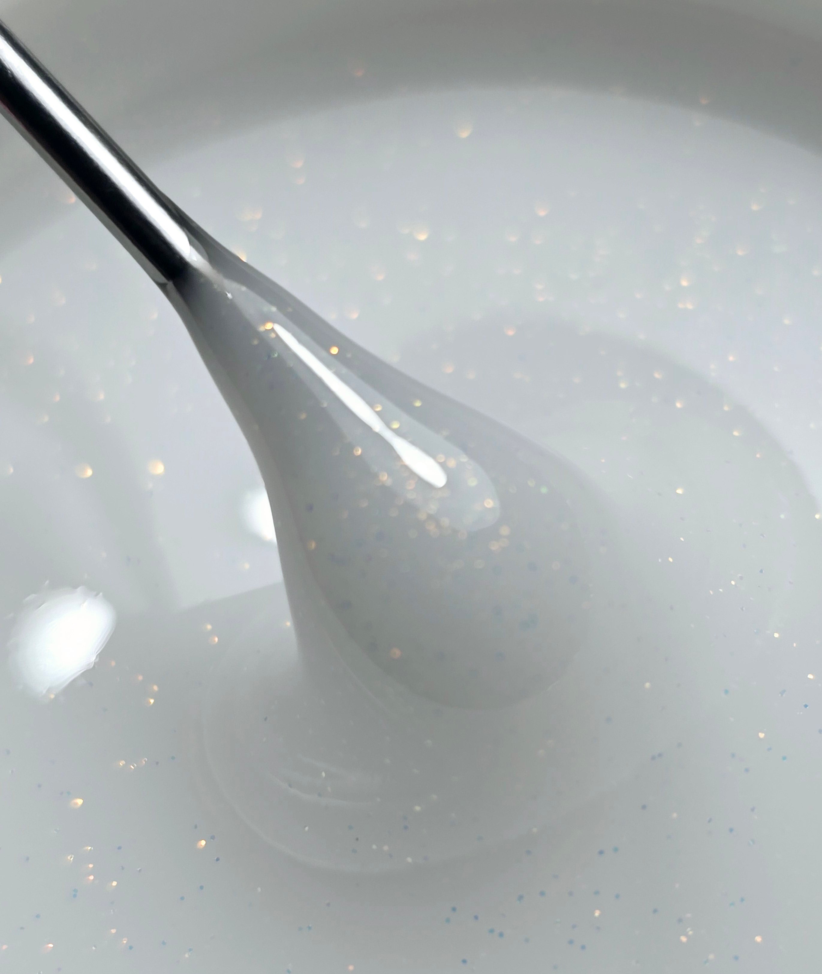 Builder Gel Milky White Glitter extra-fin 50ml Euphoria G 38