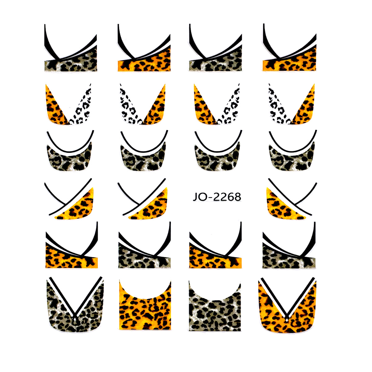 Image of Sticker Unghii Ultra Fin 2268 New
