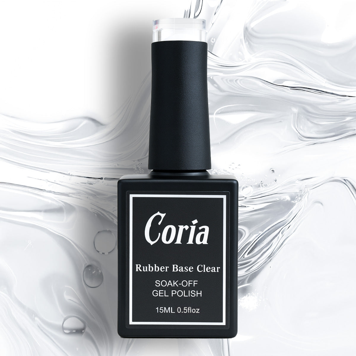 Baza Clear(transparenta) Rubber Coria 15 ml