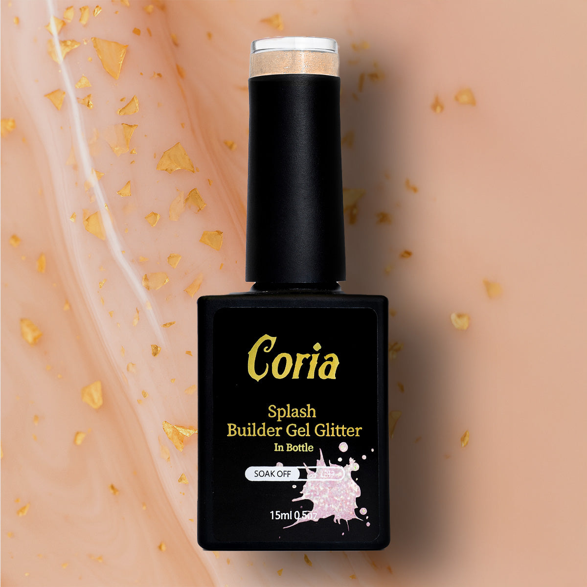 Image of Builder Gel Glitter In Bottle 12 15ml