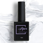 Baza Clear Rubber Apex Coria 15 ml – flacon negru cu etichetă Apex