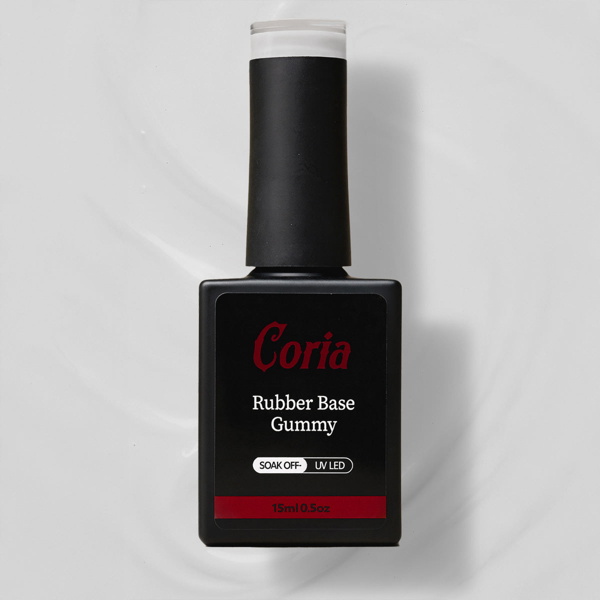 Baza Rubber Gummy Coria 056 Natural Milky White 15 ml