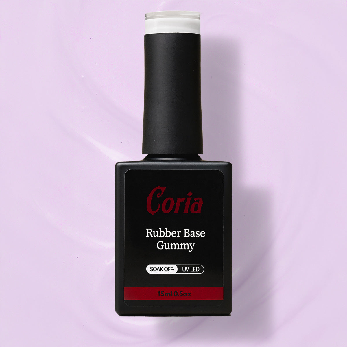 Baza Rubber Gummy Coria 059 Milky Rose Lila 15 ml