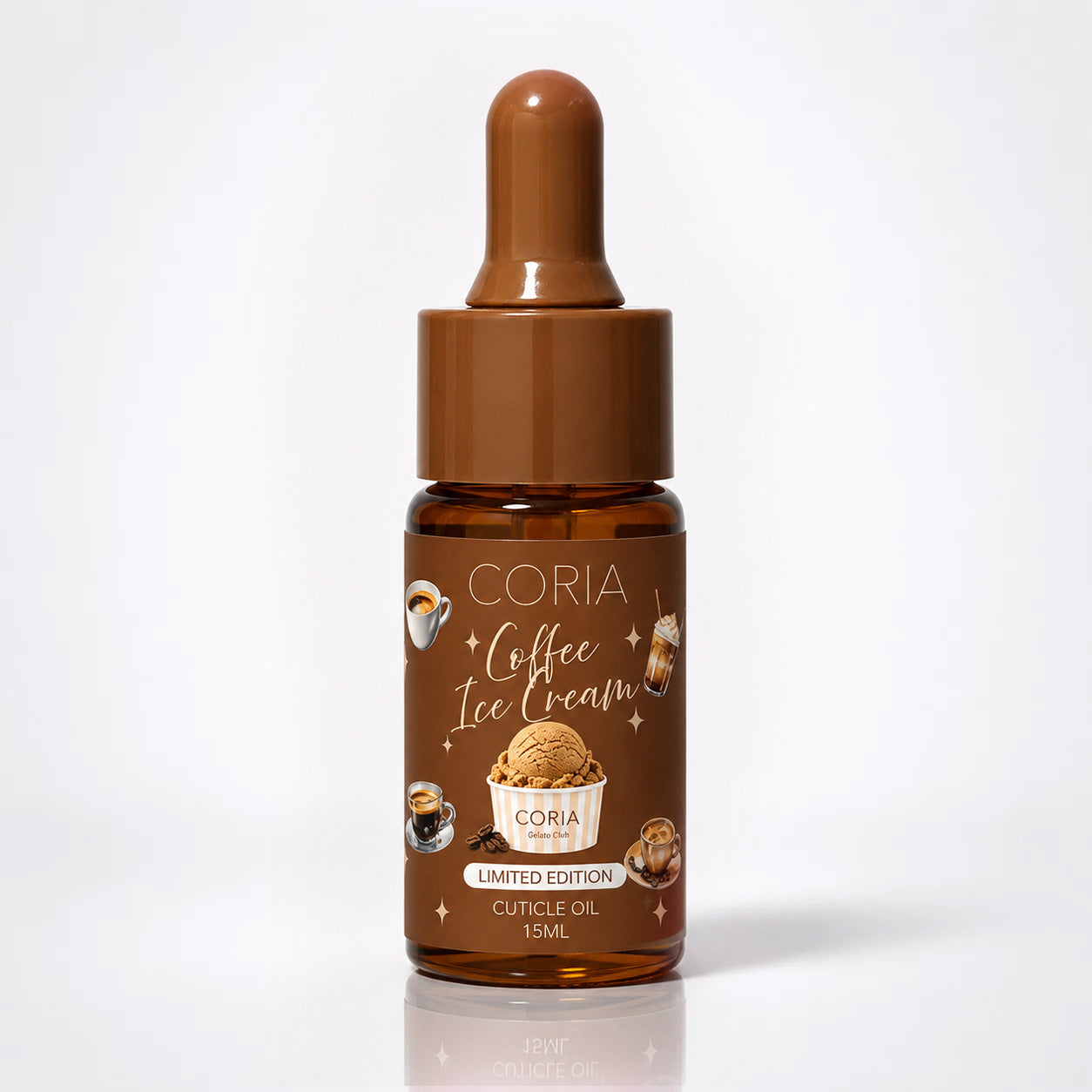 Image of Ulei pentru cuticula Coffee Ice Cream 15ml