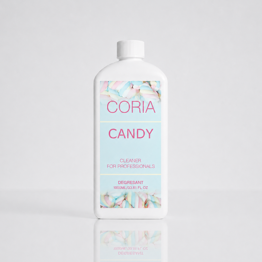 Cleaner Coria Candy 1000 ml – flacon alb cu etichetă pastel