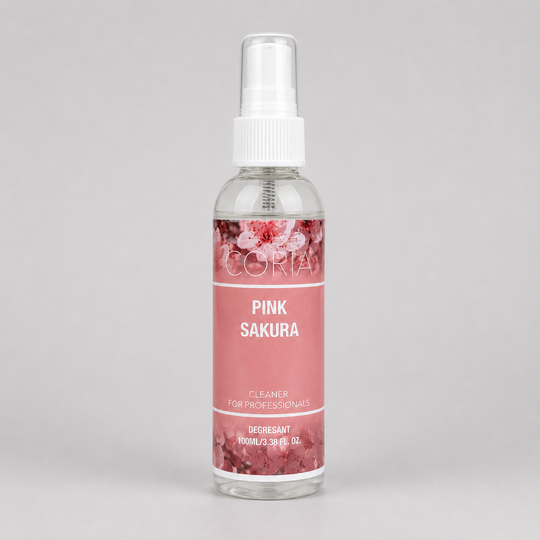 Cleaner Coria Pink Sakura, flacon spray 100 ml