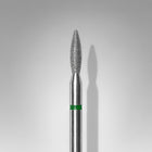 Bit diamantat Precision Flame SARO 2,1 x 8 mm, inel verde