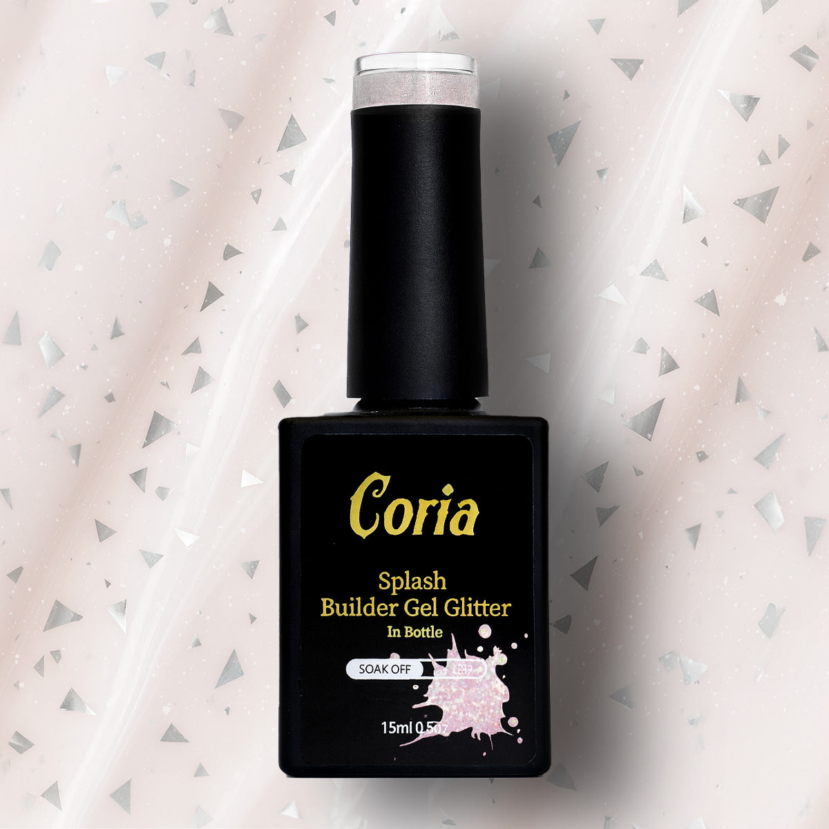 Builder Gel Glitter In Bottle 10 15ml