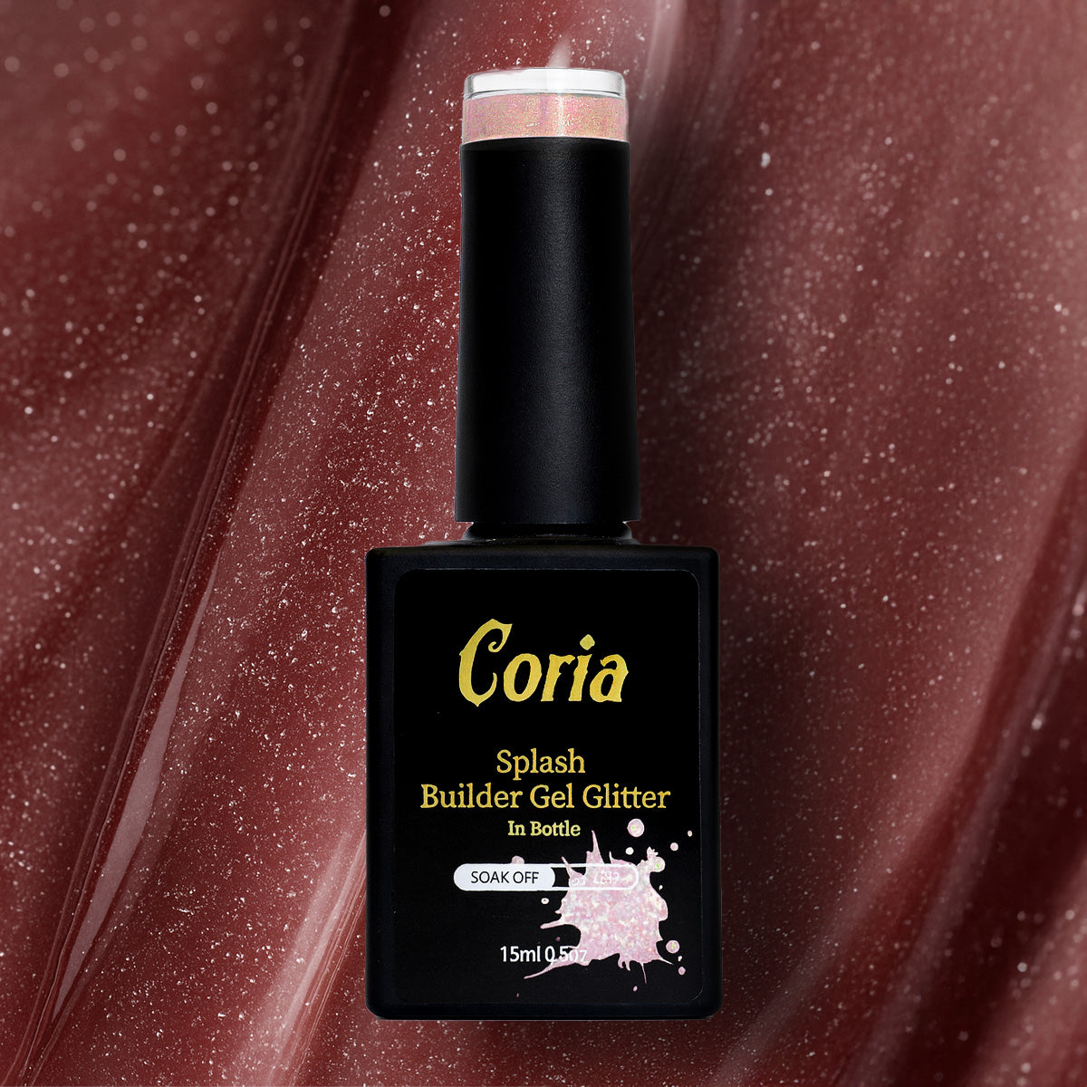 Builder Gel Glitter In Bottle 20 15ml