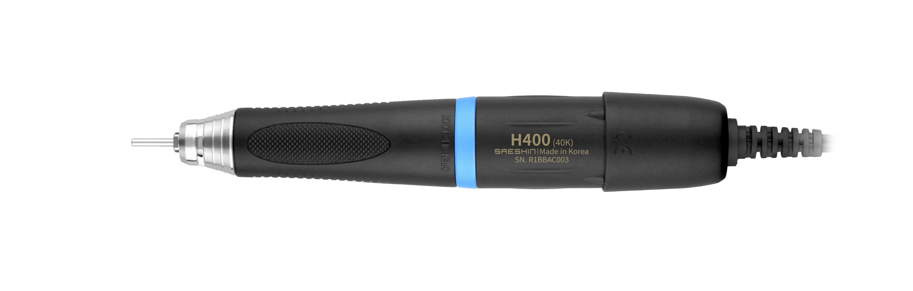 Freza Electrica Brillian Traus Strong B135 White ( Mandrina Black H400 40.000RPM ) Saeshin