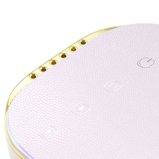 Freză electrică 54 W Pink – panou tactil, prim-plan