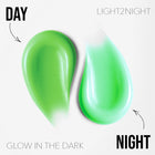 Polygel Light2Night 084 – verde ziua, verde-mentă fosforescent noaptea