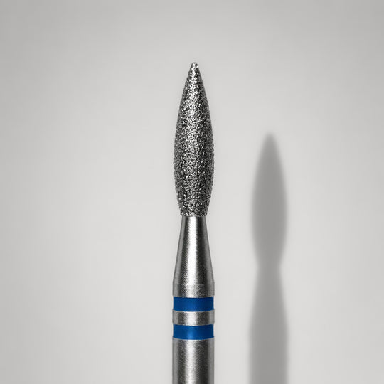 Bit diamantat Precision Flame ODI 2,3 x 8 mm, inele albastre