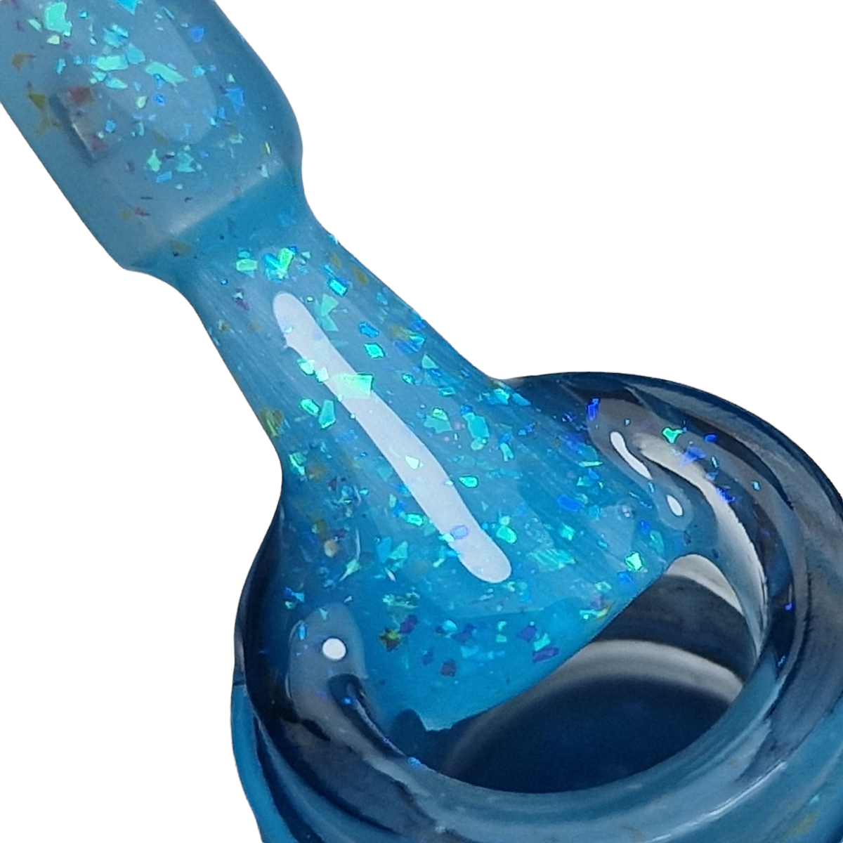 Image of Baza Rubber Shiny Coria 026 15 ml Turquoise