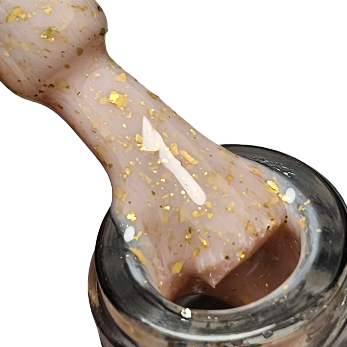 Image of Builder Gel Glitter In Bottle 01 15ml