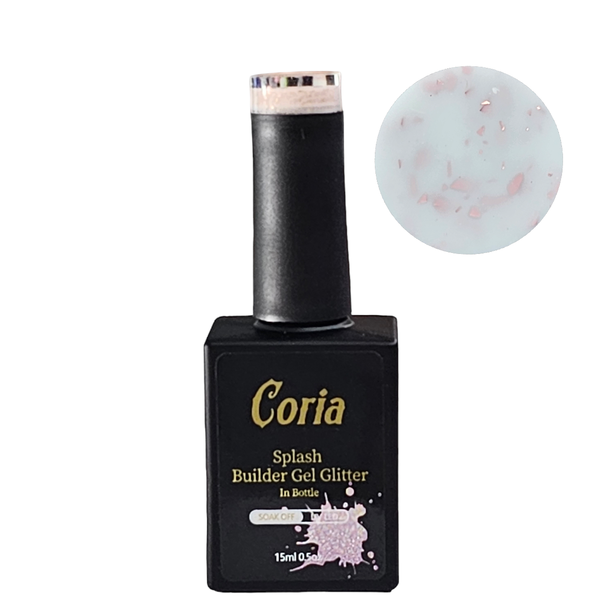 Image of Builder Gel Glitter In Bottle 02 15ml