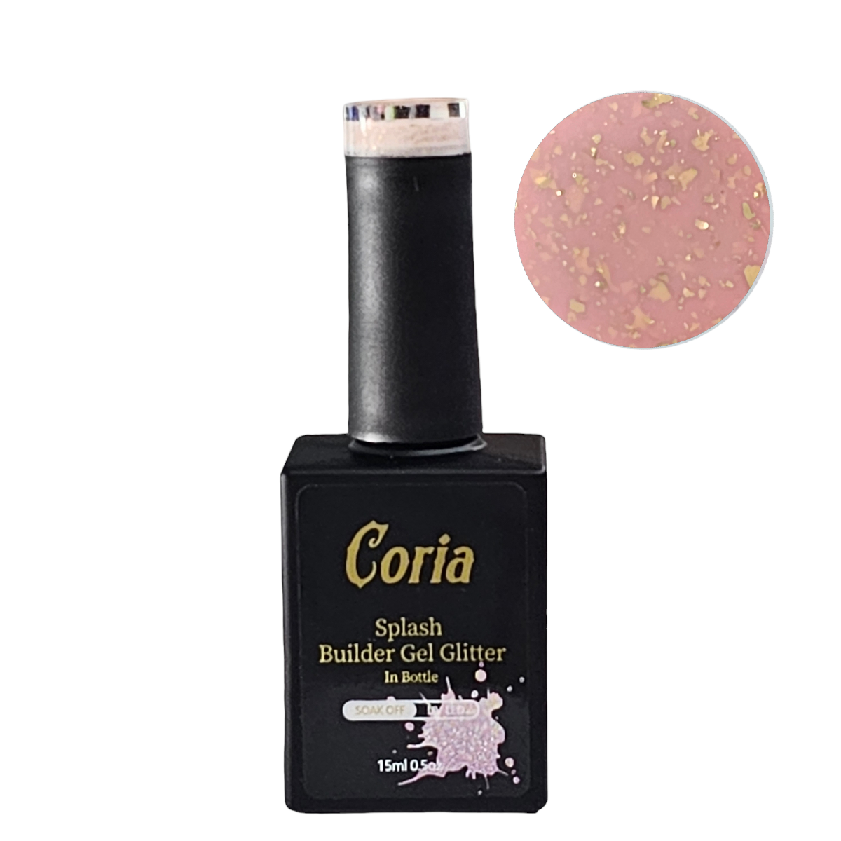 Image of Builder Gel Glitter In Bottle 03 15ml