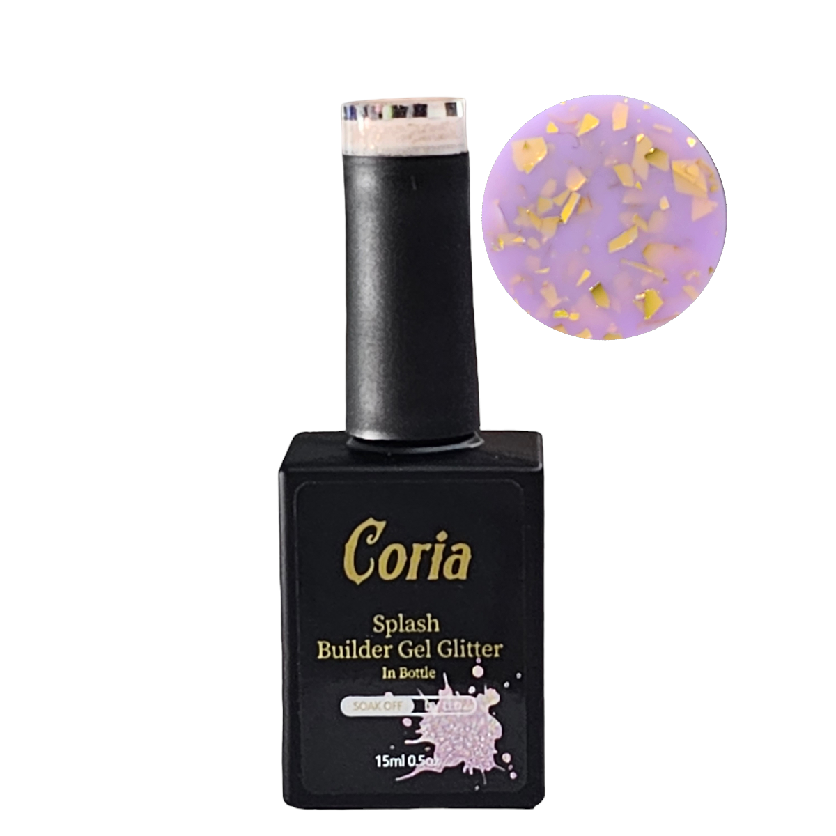 Image of Builder Gel Glitter In Bottle 07 15ml
