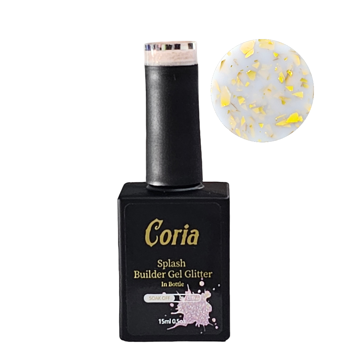 Image of Builder Gel Glitter In Bottle 11 15ml
