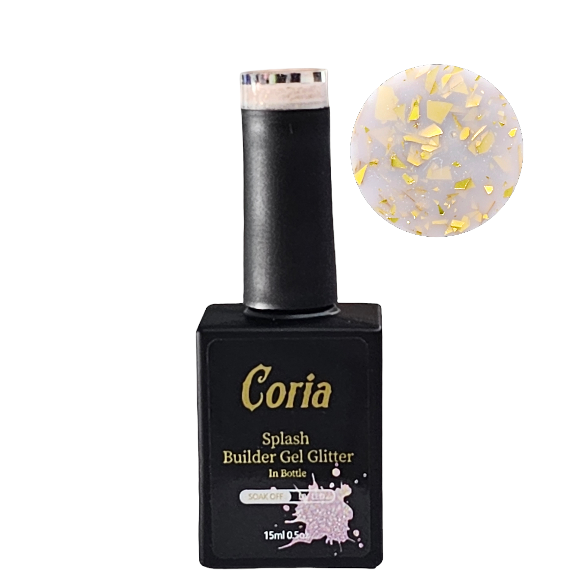 Image of Builder Gel Glitter In Bottle 12 15ml