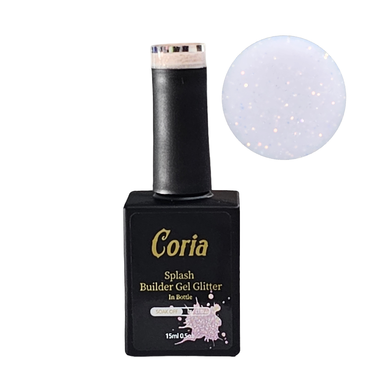 Image of Builder Gel Glitter In Bottle 15 15ml