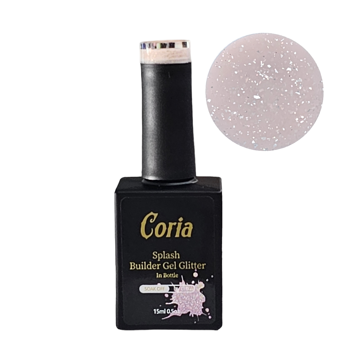 Image of Builder Gel Glitter In Bottle 16 15ml