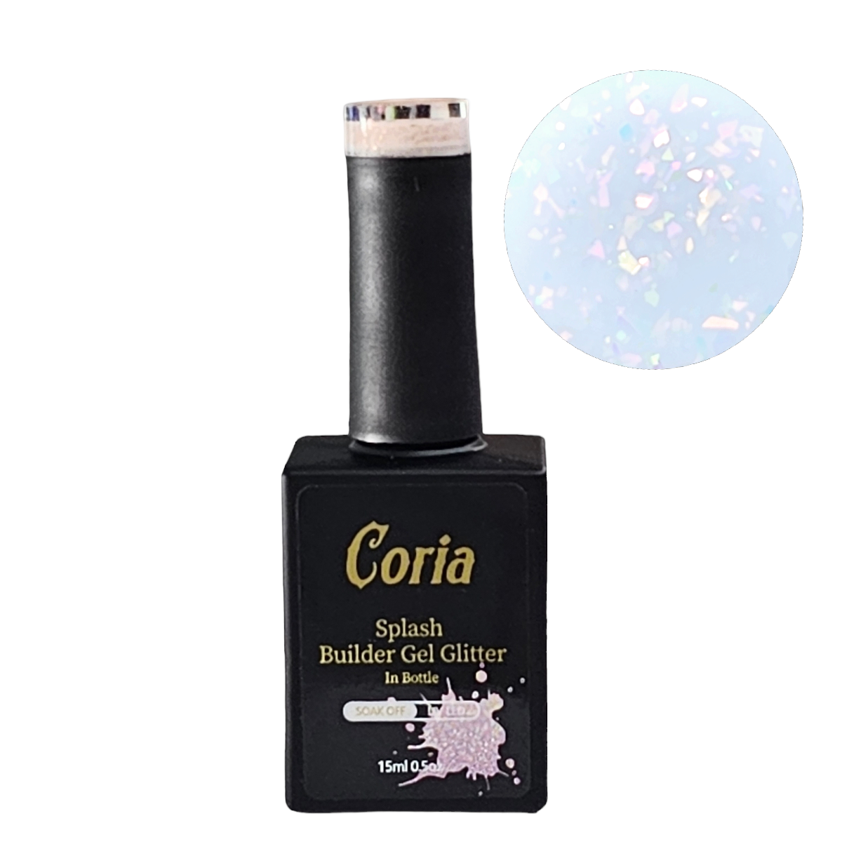 Image of Builder Gel Glitter In Bottle 21 15ml