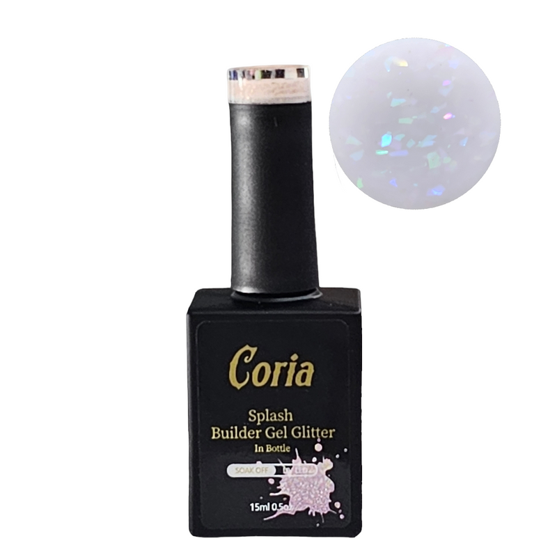 Gel Constructie Splash Builder Gel Glitter In Bottle 023 15ml