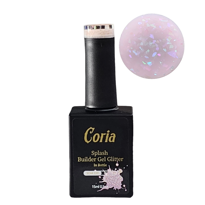 Gel Constructie Splash Builder Gel Glitter In Bottle 024 15ml