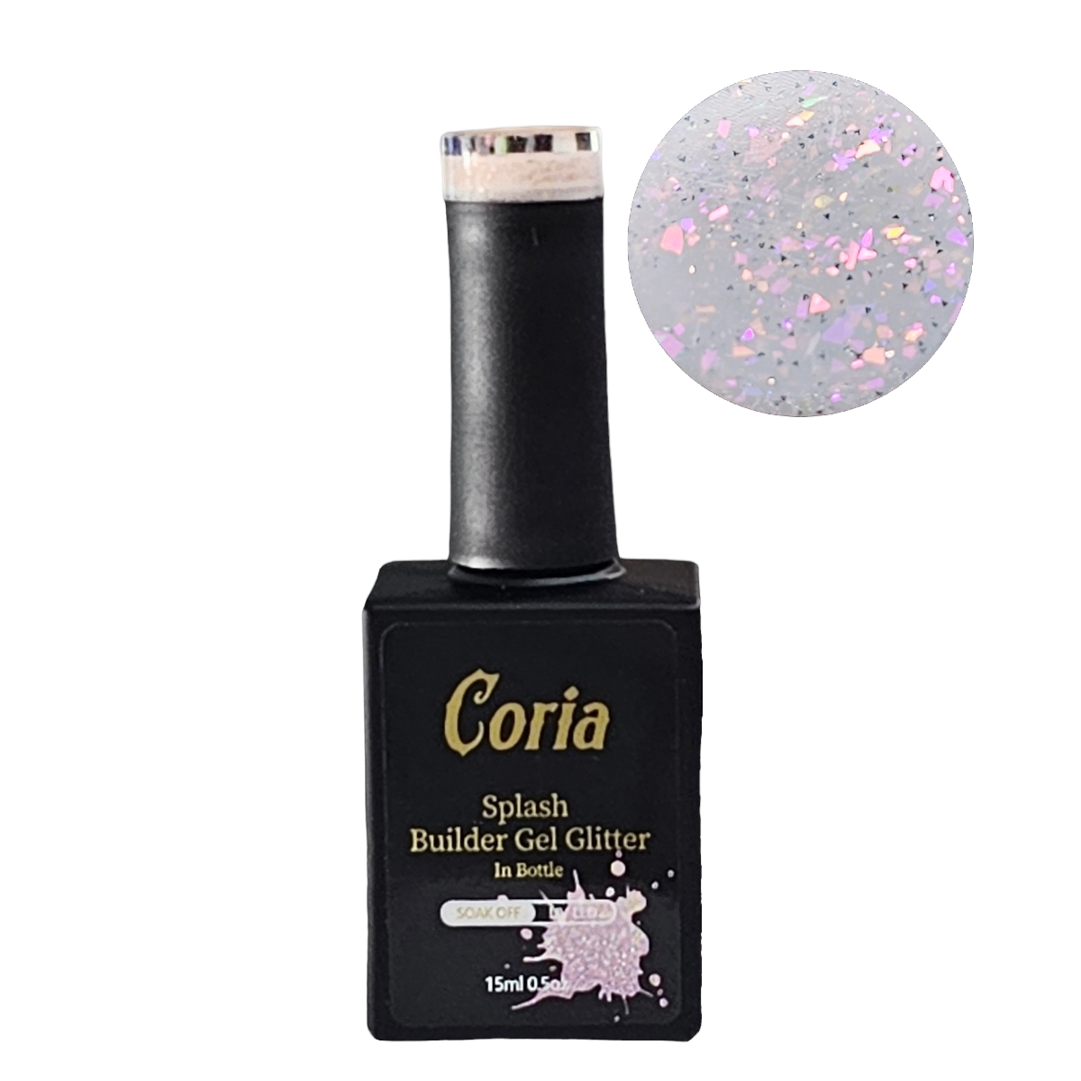 Image of Builder Gel Glitter In Bottle 27 15ml