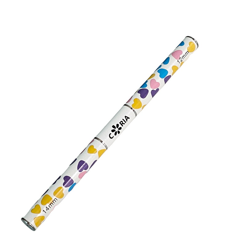 Pensula Dubla Nail Art Coria 12mm/14mm