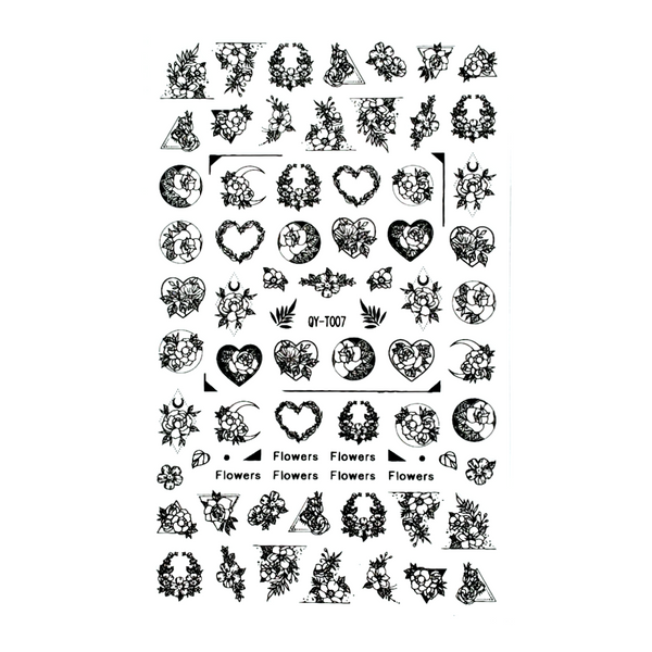 Sticker Decor Unghii T-007