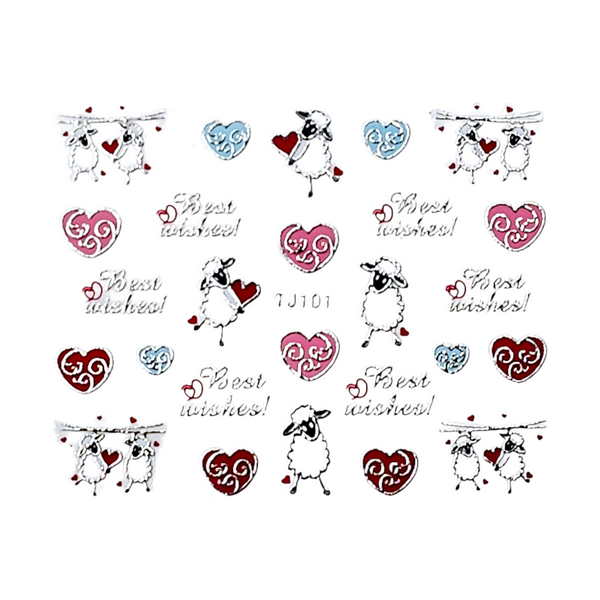 Sticker Decor Unghii TJ 101