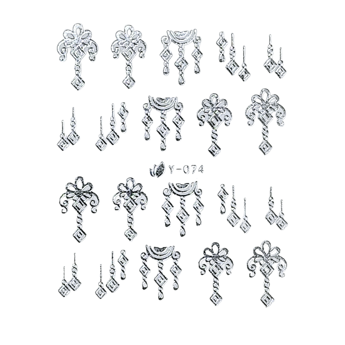 Image of Tatuaj Decor Unghii Y 074