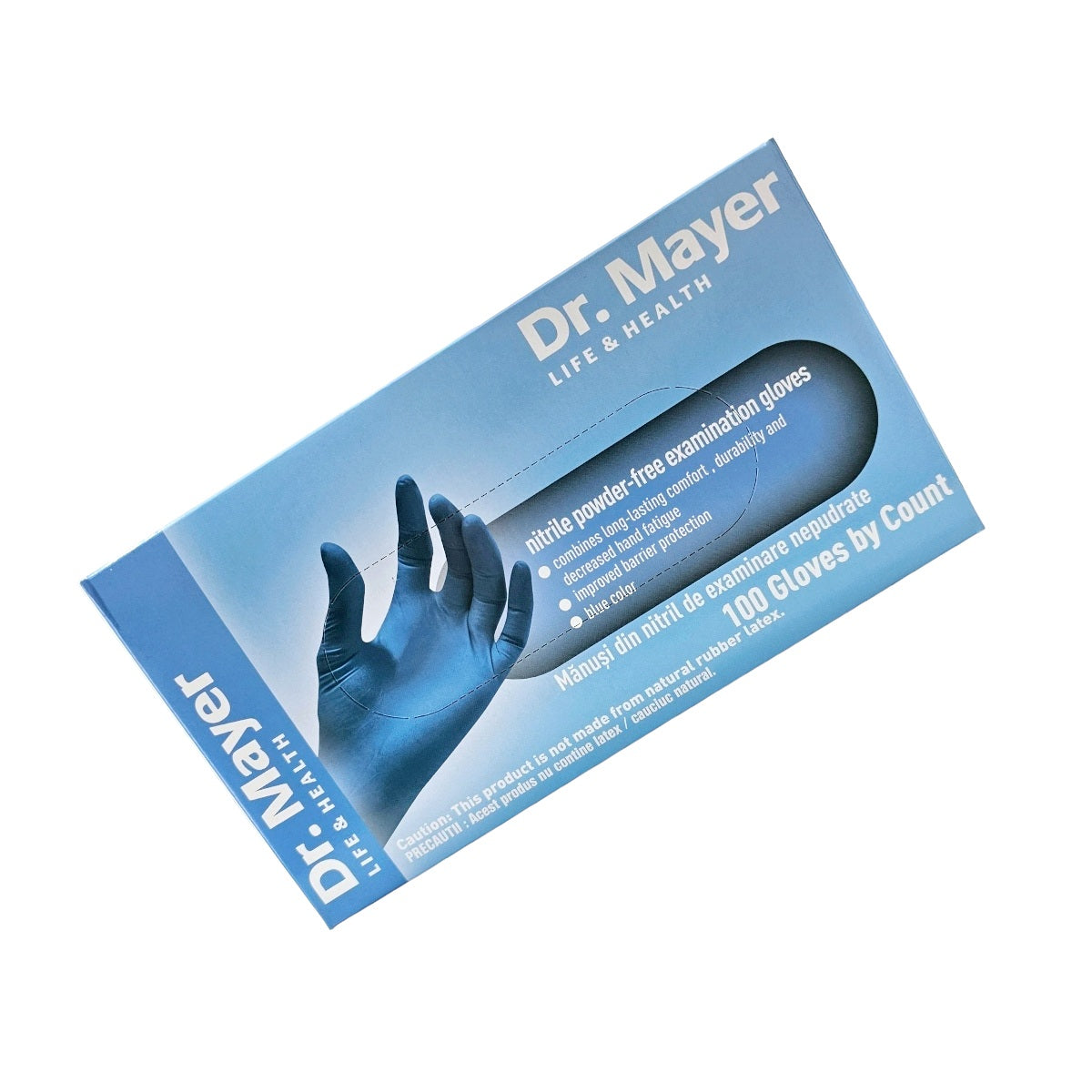 Image of Manusi Nitril Blue L 100 buc