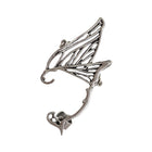 Cercel ear cuff Butterfly, argintiu, cu aripi de fluture