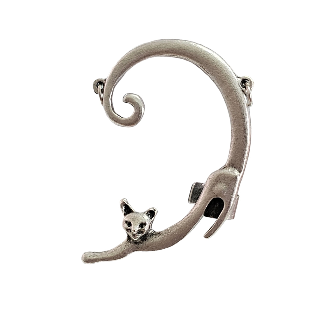 Cercel tip Ear Cuff Cat