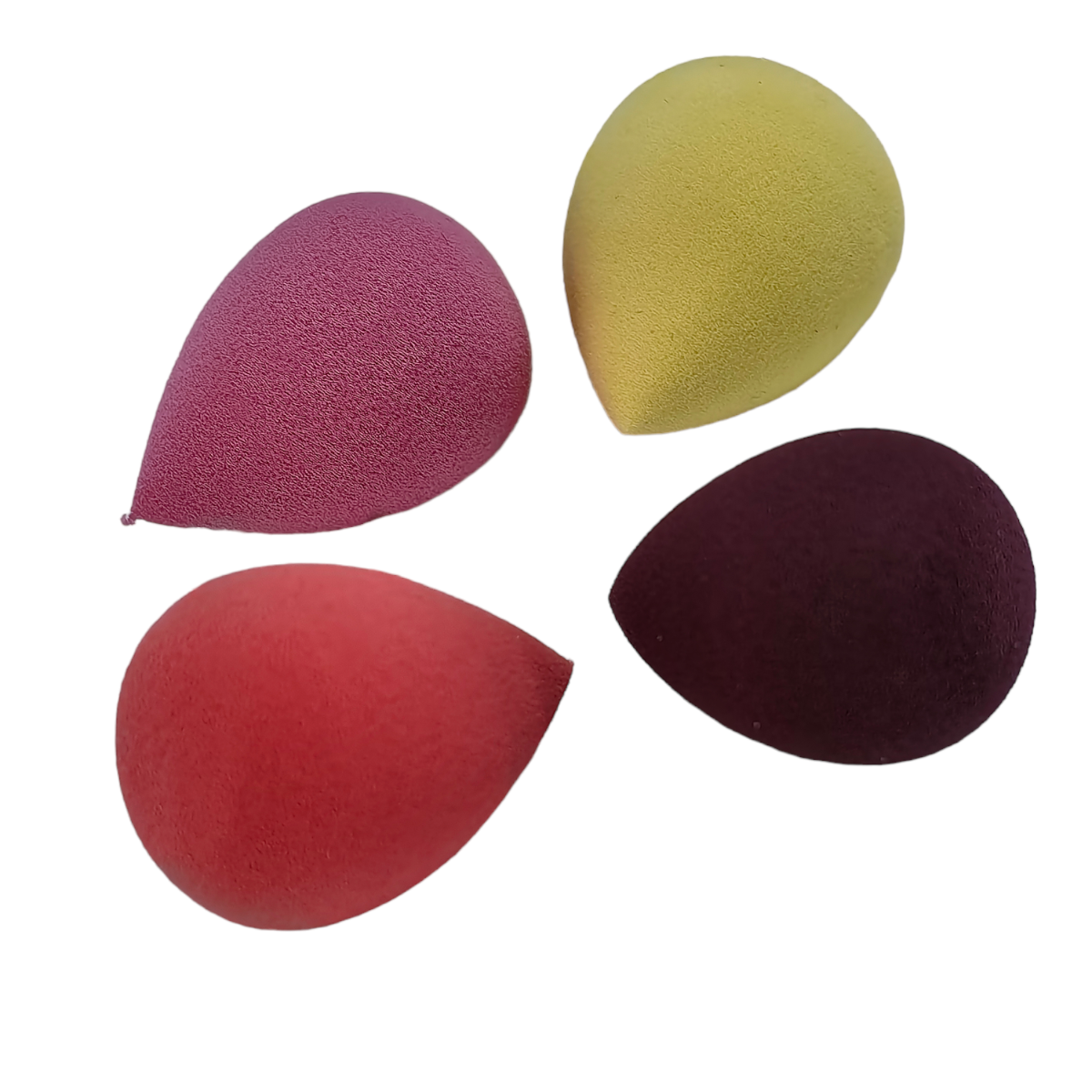 Set 4 Bureti Beauty Blender Water Drop Shape