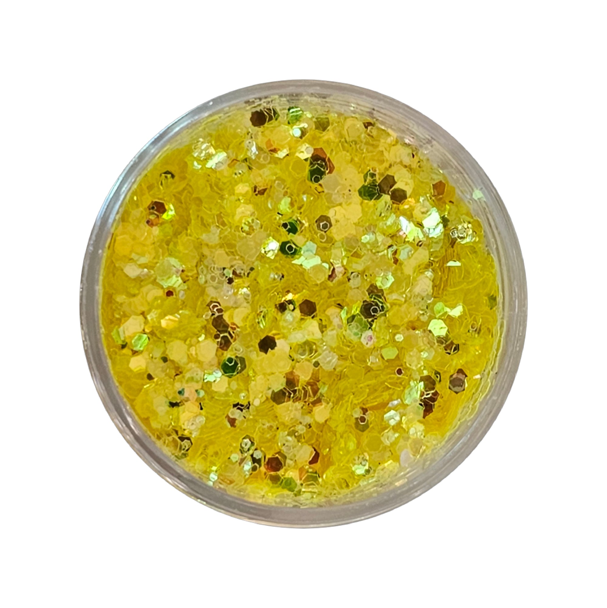 Image of Decor Unghii Glitter Yellow GY07