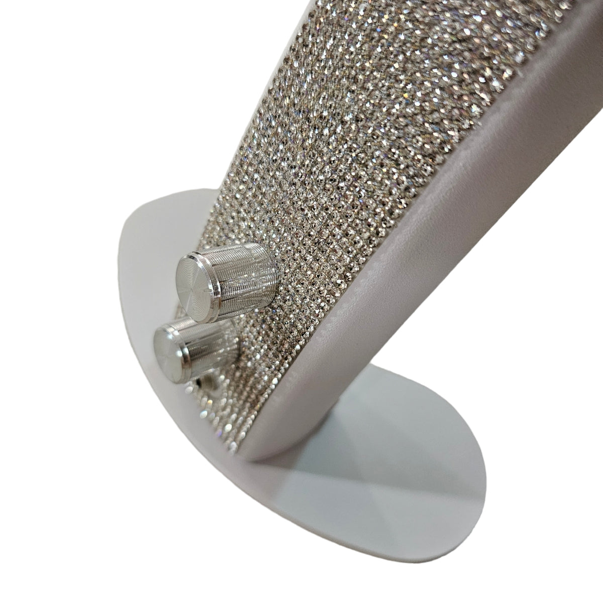 Image of Lampa de Masa Pentru Manichiura Coria Semiluna Alb/Strasuri