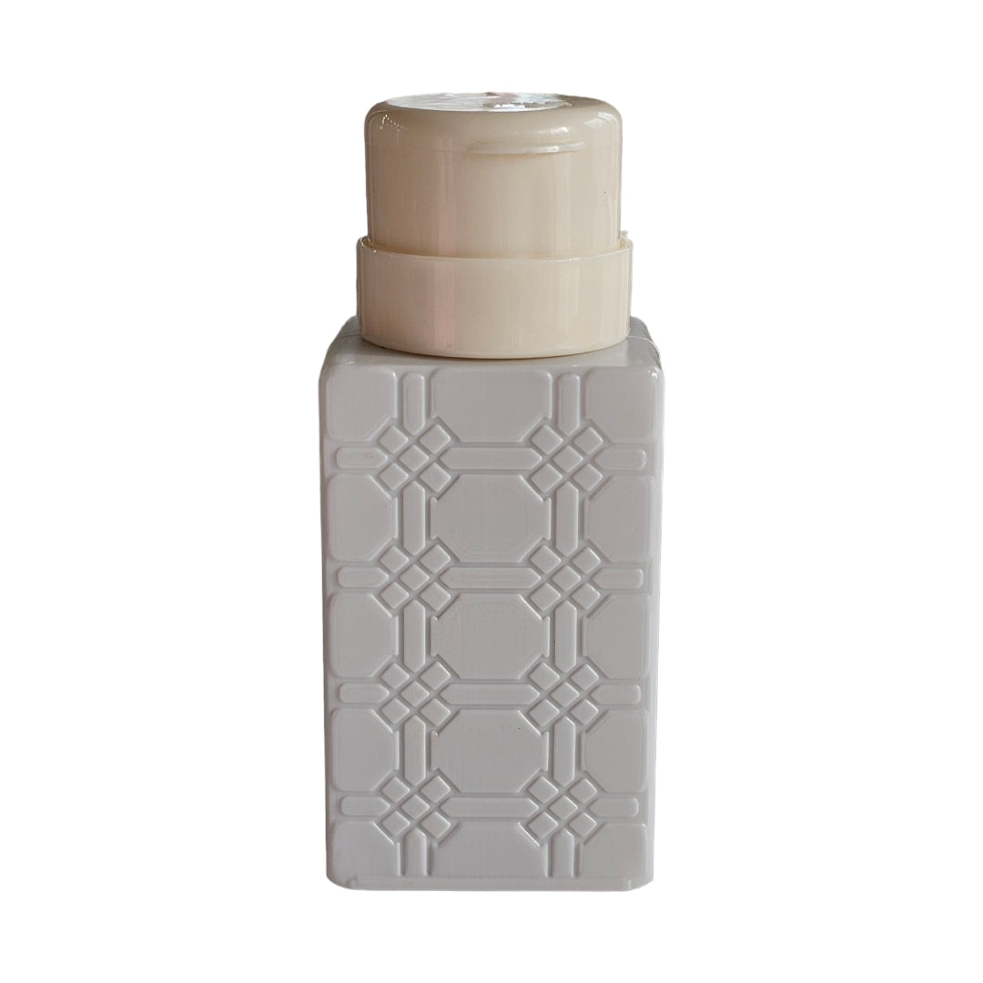 Flacon Din Plastic Square Gray Cu Push 220 ml