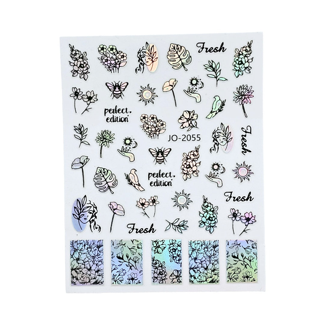Image of Sticker Unghii Decor 2055