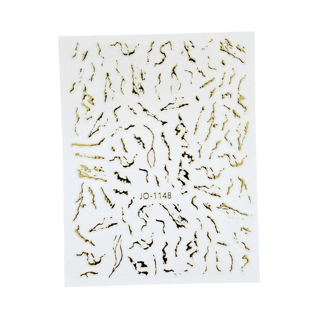 Image of Sticker Unghii Decor Gold 1148