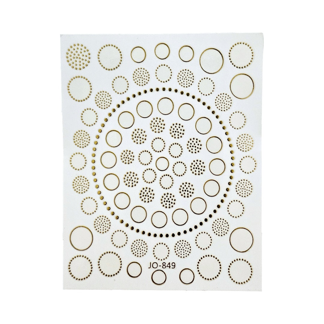 Image of Sticker Unghii Decor 849