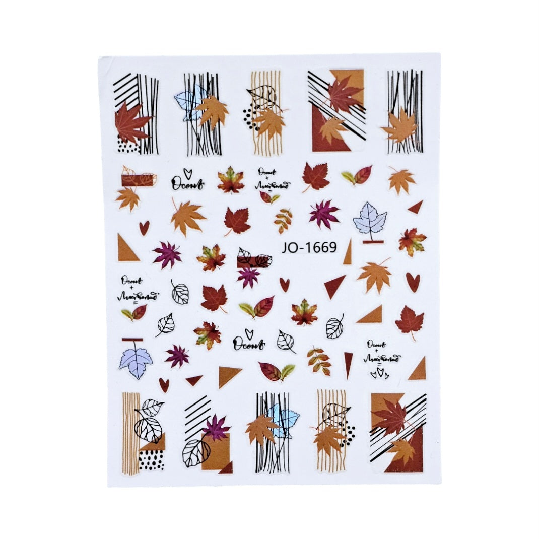 Image of Sticker Unghii Decor 1669