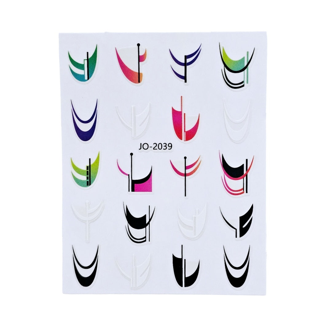 Image of Sticker Unghii Decor 2039