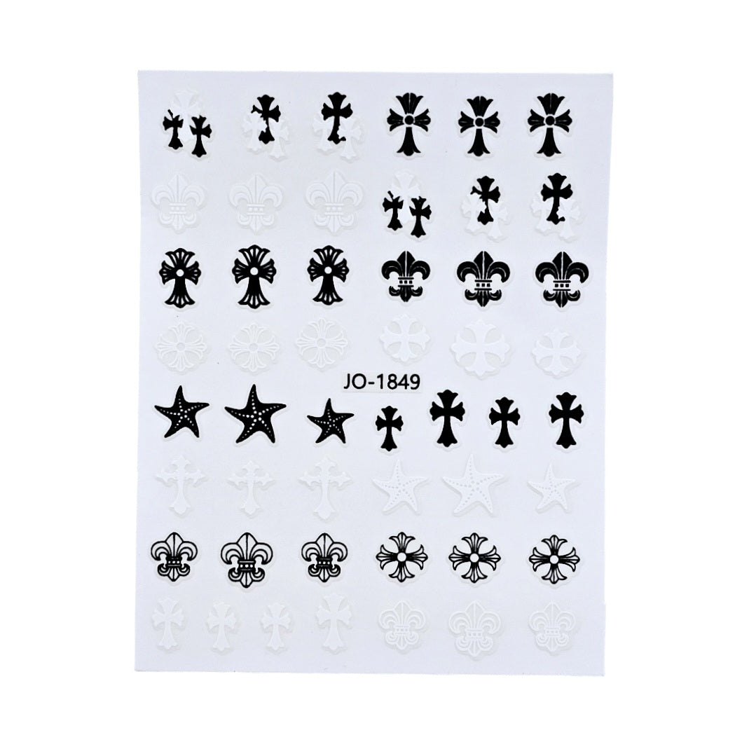 Image of Sticker Unghii Decor 1849