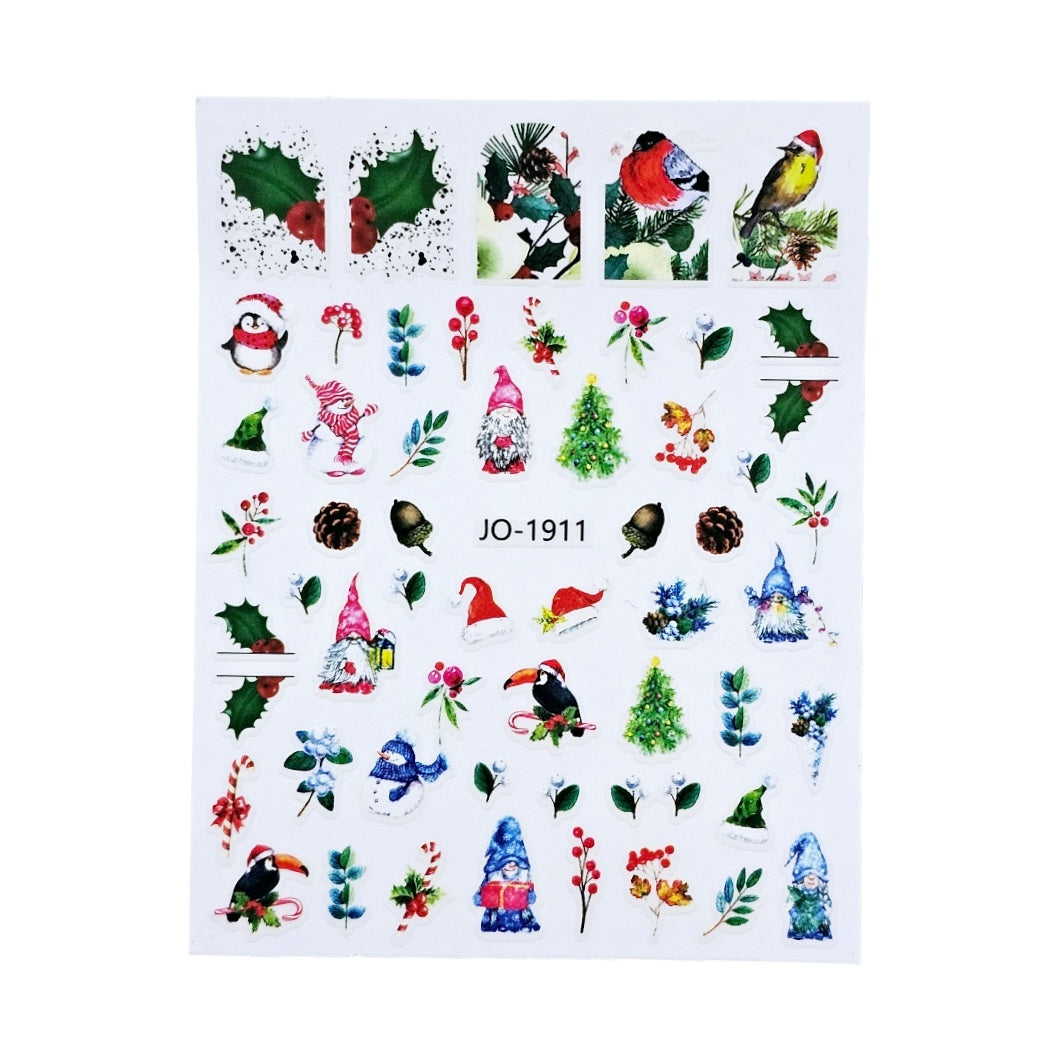 Image of Sticker Unghii Decor Iarna 1911
