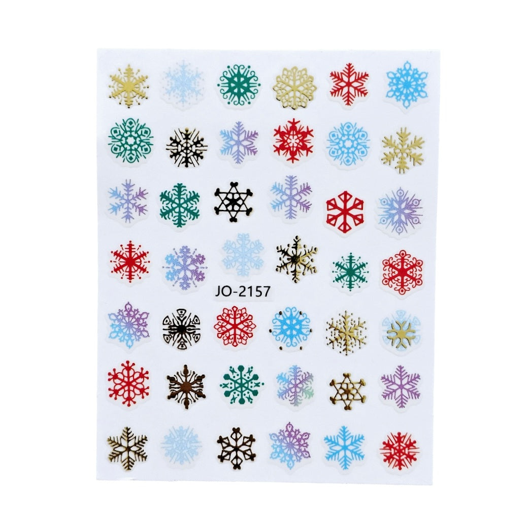 Image of Sticker Unghii Decor Iarna 2157